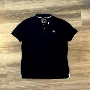 Express Men's Stretch Pique Polo Shirt Black